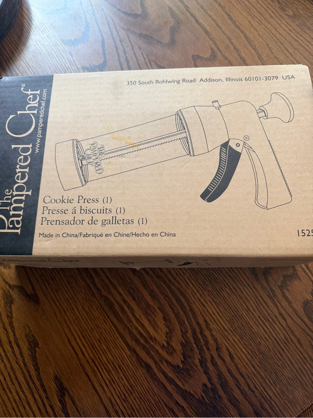 The Pampered Chef Cookie Press - New in box!